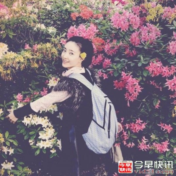 王丽坤素颜晒美照仙气十足  摄影师居然是郑元畅！