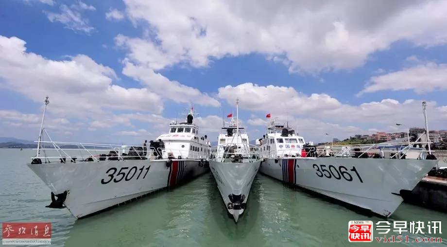 ▲中国海警舰艇