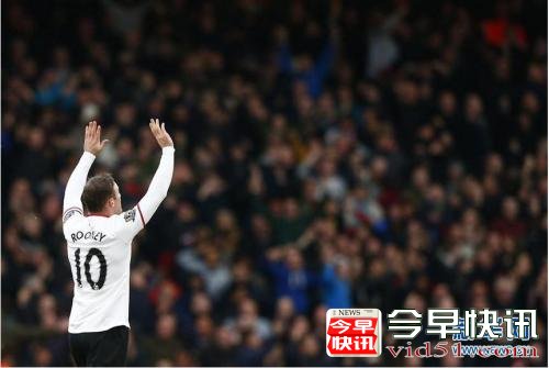 鲁尼是英格兰队史最佳射手。 图片来源：新华网。