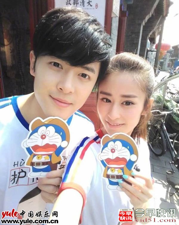 付辛博颖儿合照1