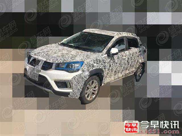 奇瑞首款纯电动SUV谍照曝光 或9月底上市