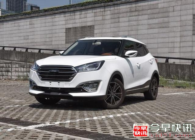 众泰T300将于今晚上市 预售价6-10万元