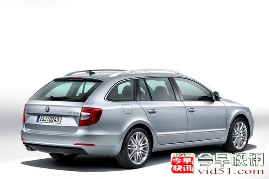 新款斯柯达昊锐官图发布 亮相上海车展