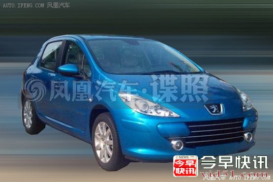 新款标致307实车曝光  CVVT动力搭1.6L