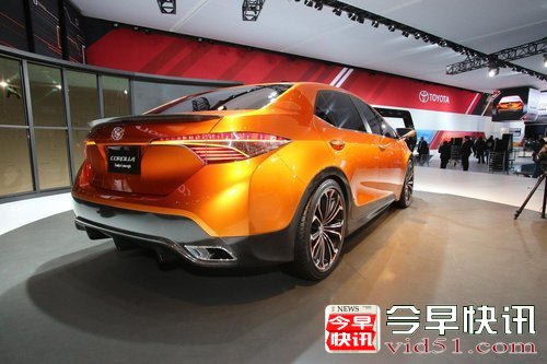2014款丰田卡罗拉洛杉矶亮相 1.8L引擎