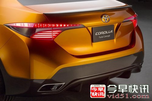 2014款丰田卡罗拉洛杉矶亮相 1.8L引擎