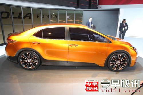 2014款丰田卡罗拉洛杉矶亮相 1.8L引擎