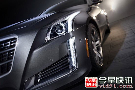 凯迪拉克新CTS预告图发布 纽约车展首发