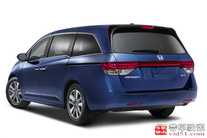 2014款本田奥德赛纽约亮相 内置吸尘器