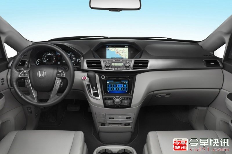 2014款本田奥德赛纽约亮相 内置吸尘器