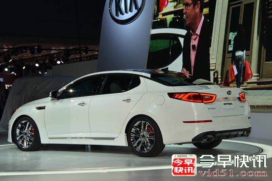 起亚改款K5亮相纽约车展 有望年内引入