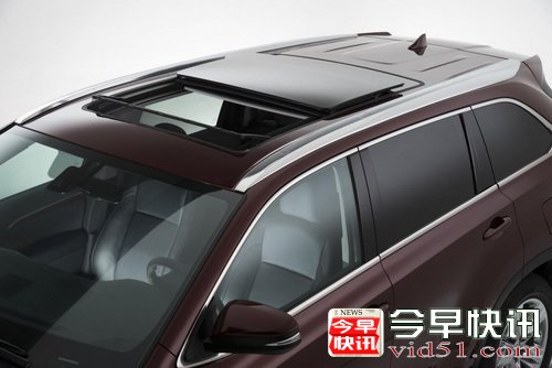 2014款丰田汉兰达正式发布 或明年初上市