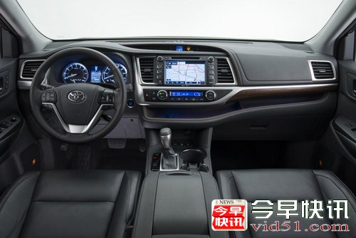 2014款丰田汉兰达正式发布 或明年初上市