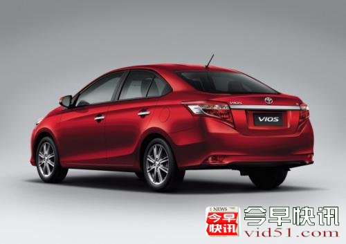 丰田新威驰1.5L三厢官图 或将年底上市