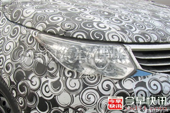 奇瑞E2三厢版无伪谍照 有望于明年上市