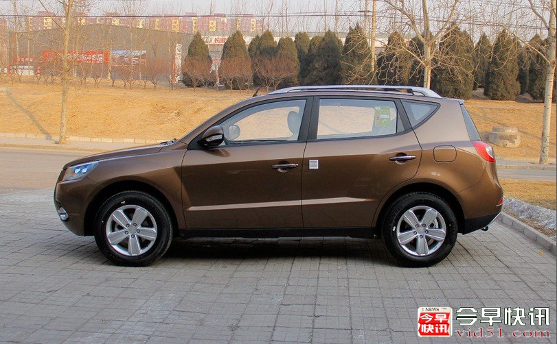 吉利英伦SX7于3月底上市 预售9.28万起