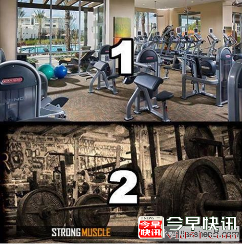 健身器械：固定器械和自由重量的对比