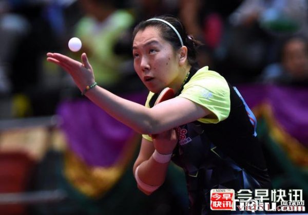 2017天津全运会李晓霞复出 丁宁李晓霞争夺女单冠军
