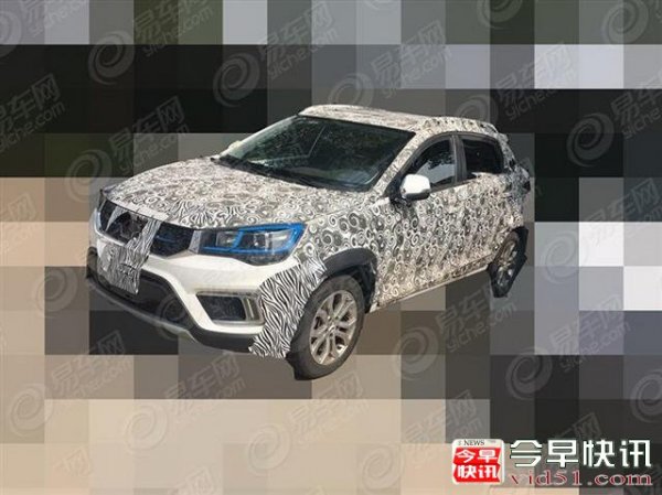 奇瑞首款纯电动SUV谍照曝光 或9月底上市