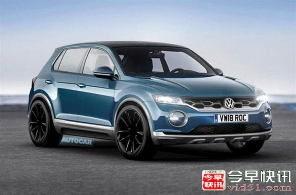 高性能小型SUV 大众T-Roc R假想图曝光