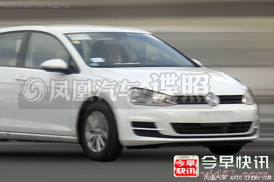 国产高尔夫7量产版首曝 尺寸或加长70mm