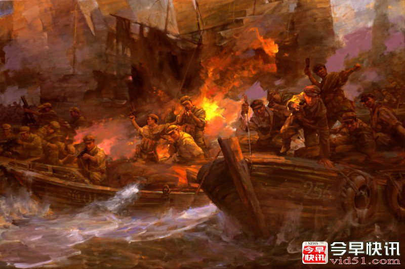 油画《解放海南》 200x136cm(合作)_conew1.jpg