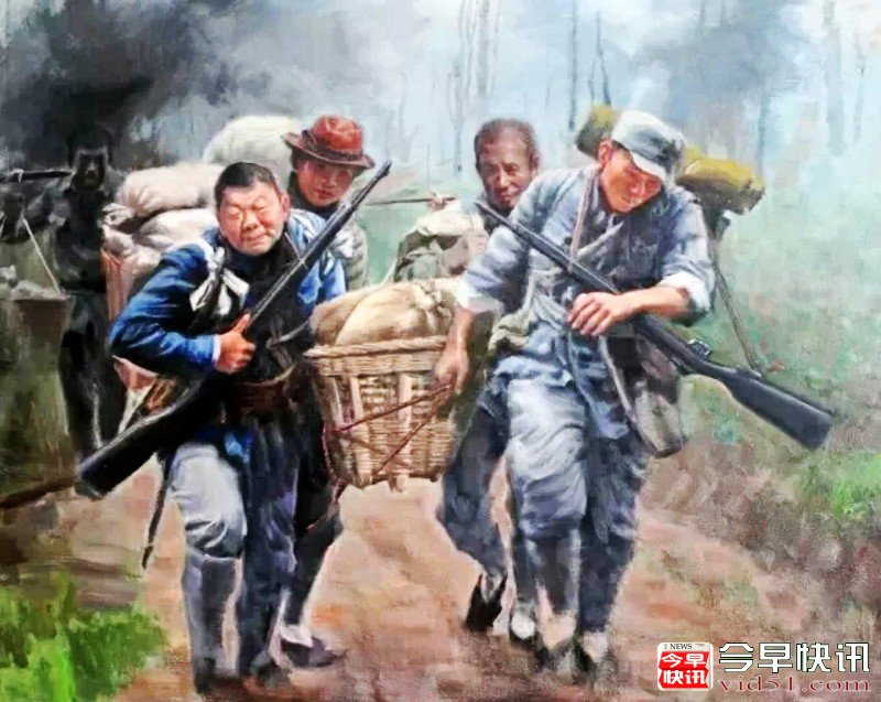 《送军粮》 130cmx160cm 2012年