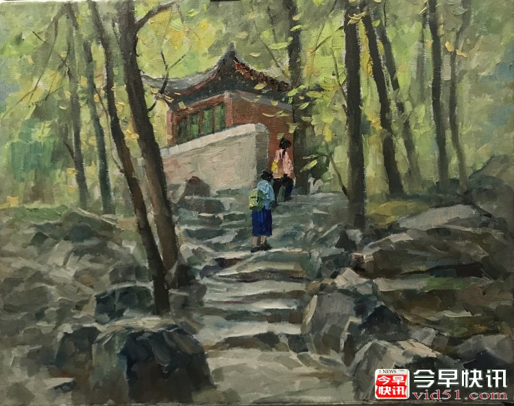 公园（50x60公分）2019、7布面油画_conew1.jpg