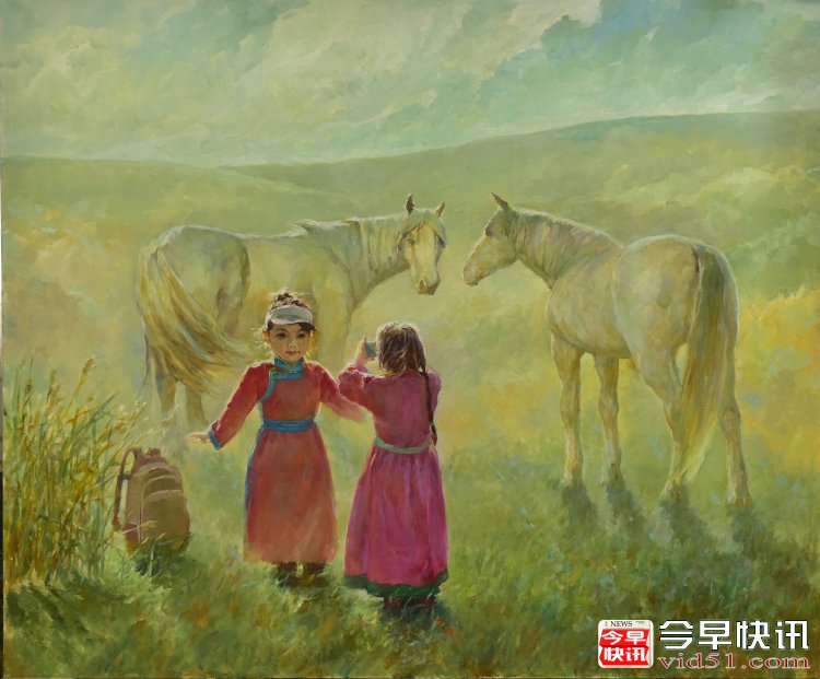 金色的草原（100x120公分）2018、12布面油画_conew1.jpg