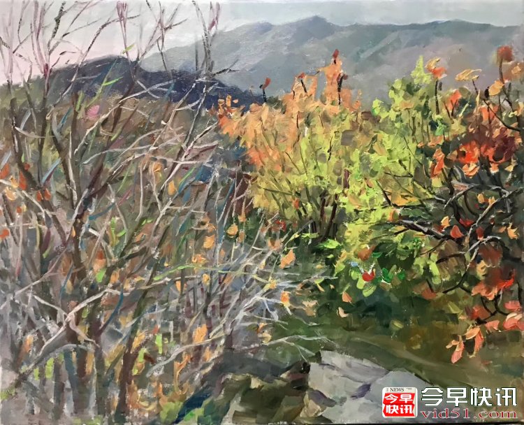 山林（50x60公分）2019、6布面油画_conew1.jpg