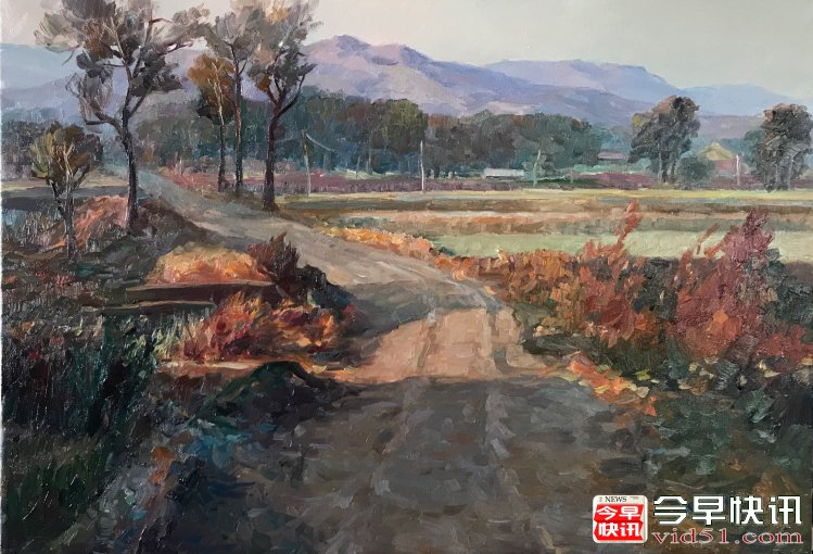 小路（50x70公分）2020、6布面油画_conew1.jpg